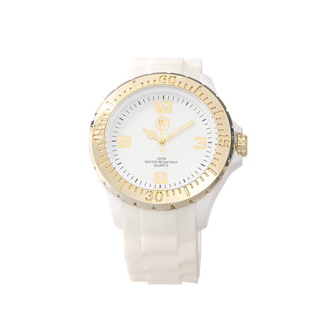 Reloj Sport De Dama Blanco